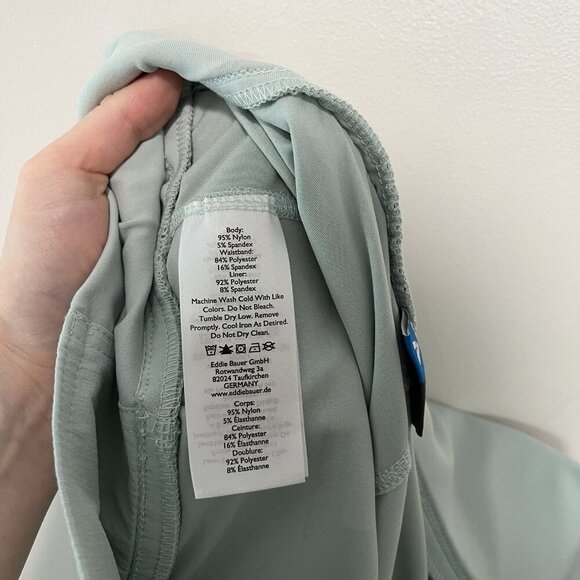 Eddie Bauer Ascent NWT Guide Ripstop Skort in Celadon Size 8 - Picture 7 of 9